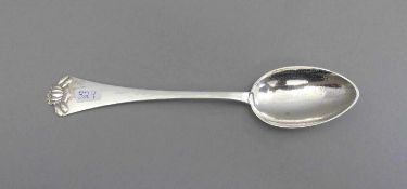 LÖFFEL / spoon, Dänemark / Kopenhagen, 1925, 826er Silber (45 g), gemarkt mit Dreiturmpunze und