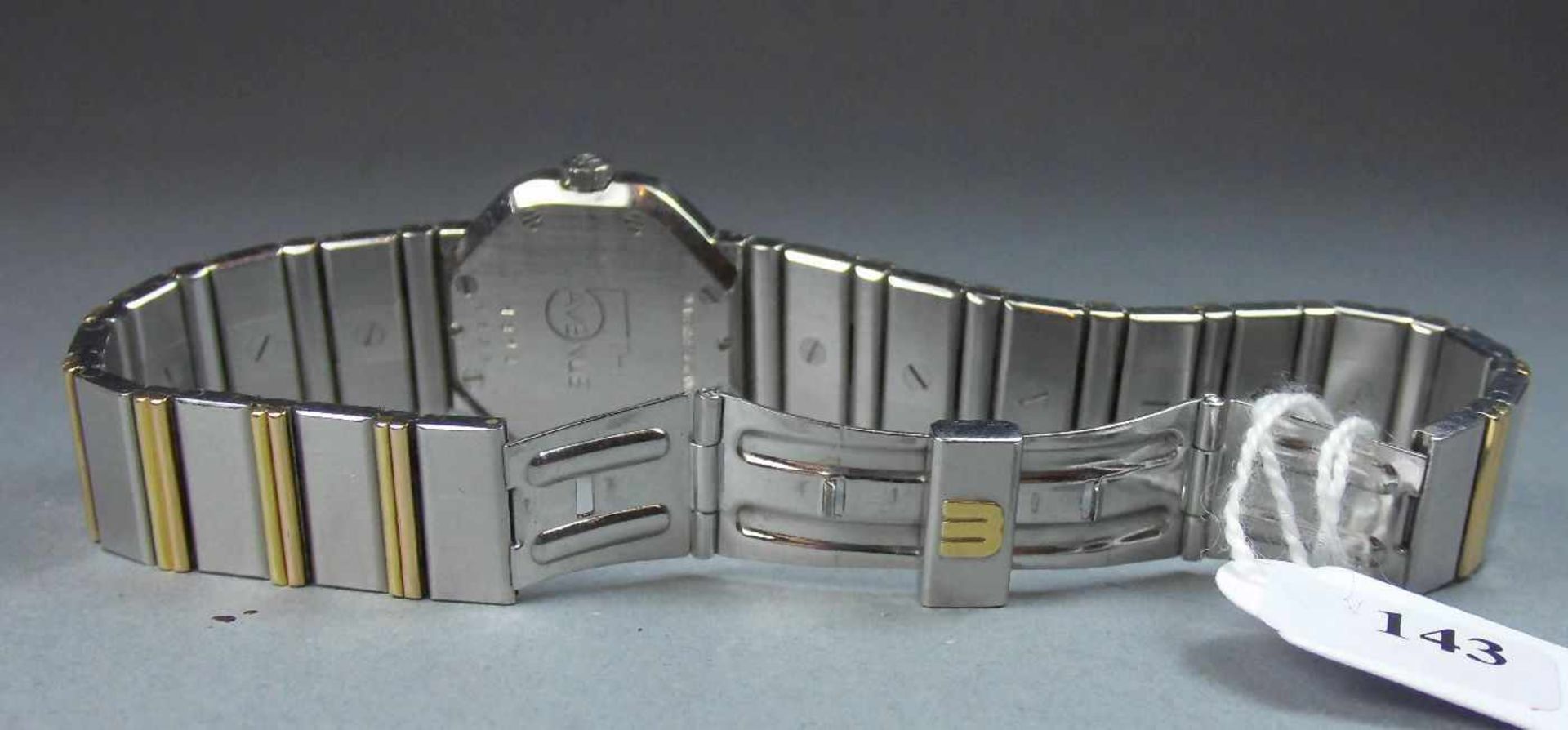 WEMPE DAMENARMBANDUHR / wristwatch, Quarz, Manufaktur Wempe / Schweiz. Gehäuse mit Gliederarmband - Image 4 of 5