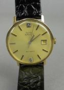 VINTAGE ARMBANDUHR: ZENTRA - SAVOY / wristwatch, Mitte 20. Jh., Automatik Uhr, Deutschland. Rundes