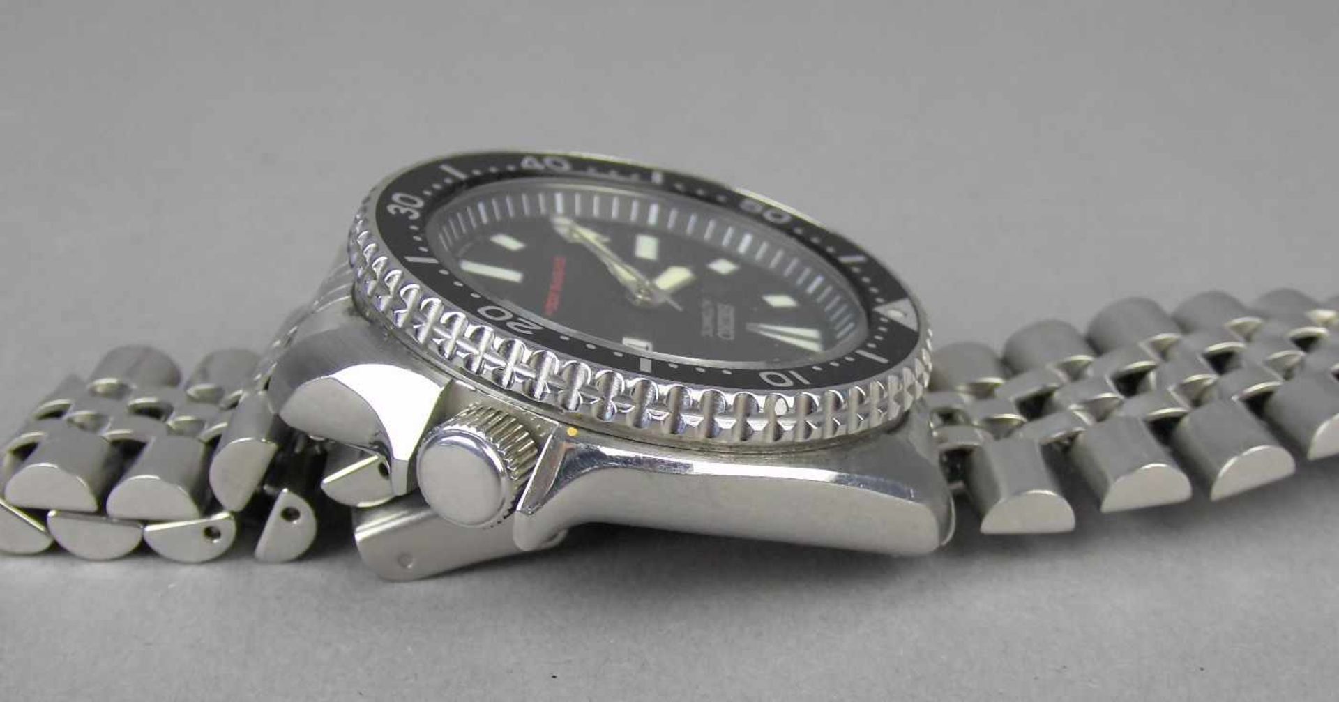 ARMBANDUHR / TAUCHERUHR: SEIKO - 7S26 - 112X R 2 / wristwatch, Automatik-Uhr, Japan, Stahlgehäuse - Image 4 of 5