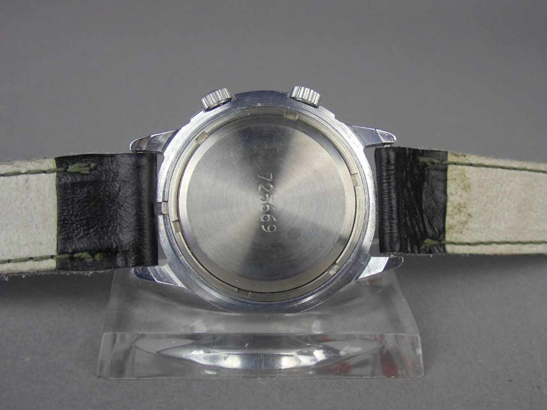 VINTAGE POLJOT ARMBANDUHR / wristwatch, 2. H. 20. Jh., Russland, Manufaktur Poljot / Moskau. - Image 5 of 6