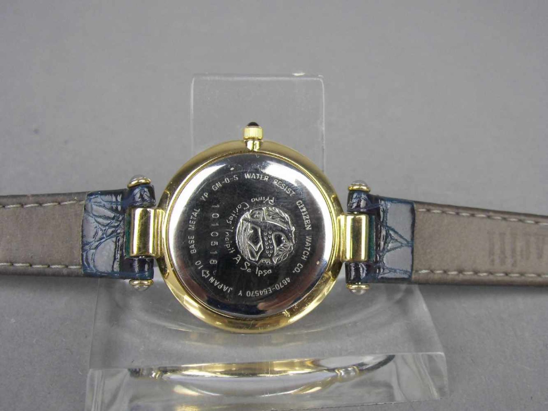 ARMBANDUHR: CITIZEN CLARITI / wristwatch, Quarz-Uhr, Manufaktur Citizen Watch Co. / Japan. Rundes - Image 7 of 7