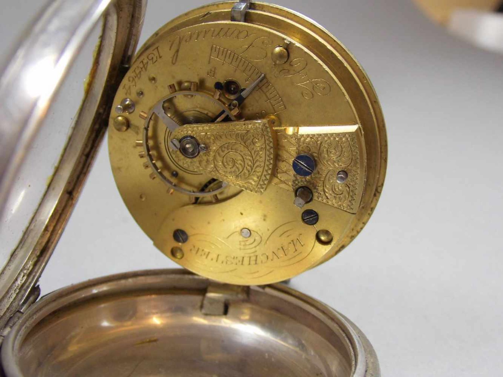 KONVOLUT ENGLISCHE - SCHLÜSSELTASCHENUHR / pocket watches, jeweils mit Schlüsselaufzug (Schlüssel - Image 6 of 15