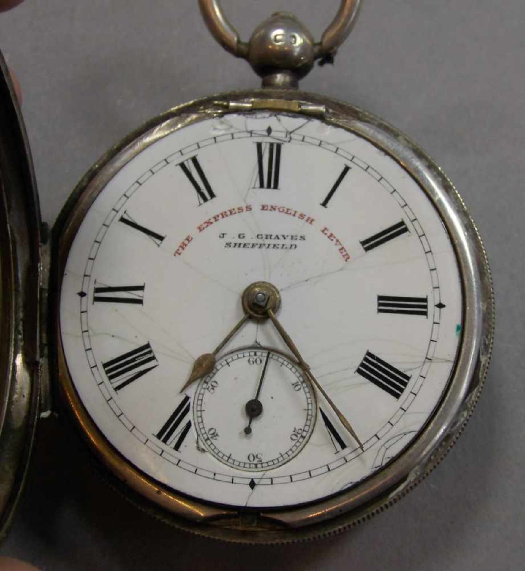 KONVOLUT ENGLISCHE - SCHLÜSSELTASCHENUHR / pocket watches, jeweils mit Schlüsselaufzug (Schlüssel - Image 10 of 15