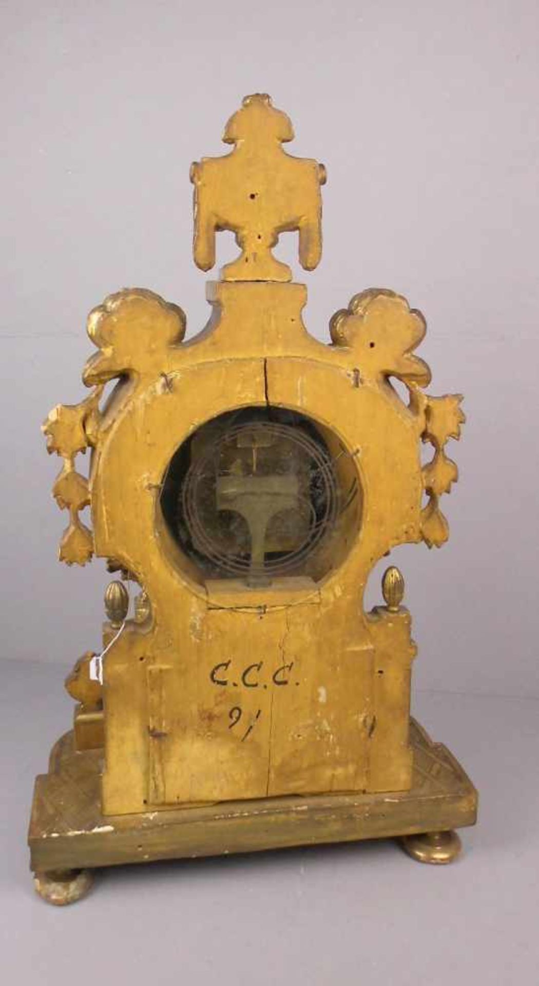 WIENER AUGENWENDER - UHR um 1820, Zifferblatt gemarkt "Frantz Richter a Wienn". Gehäuse im - Image 5 of 15