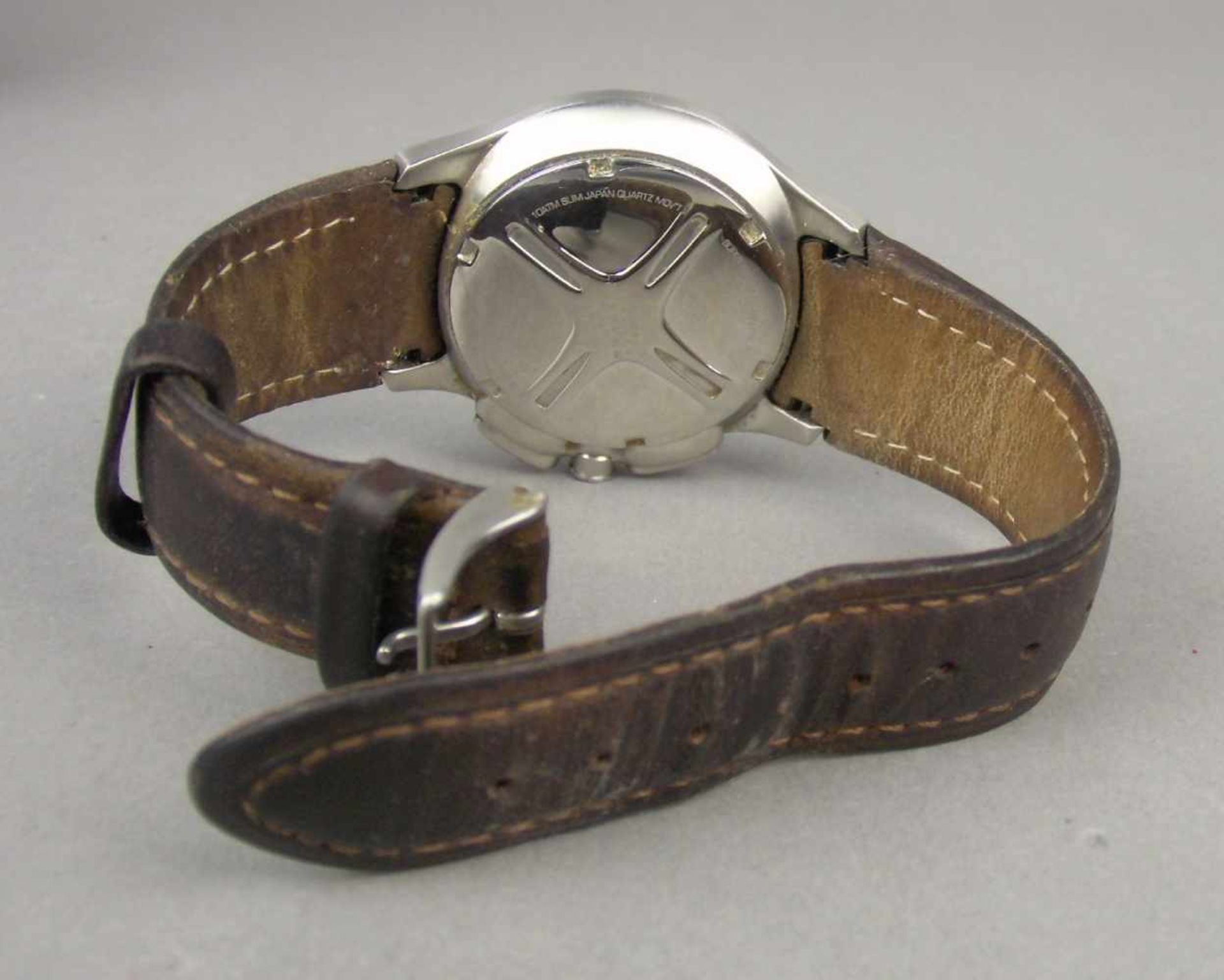 SKAGEN ARMBANDUHR / CHRONOGRAPH / wristwatch, Quarz-Uhr, Manufaktur Skagen / Dänemark. Rundes - Bild 4 aus 6