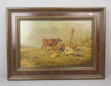TURNER, WILLIAM EDDOWES (englischer Animalier, ca. 1820 - ca. 1885), Gemälde / painting: "