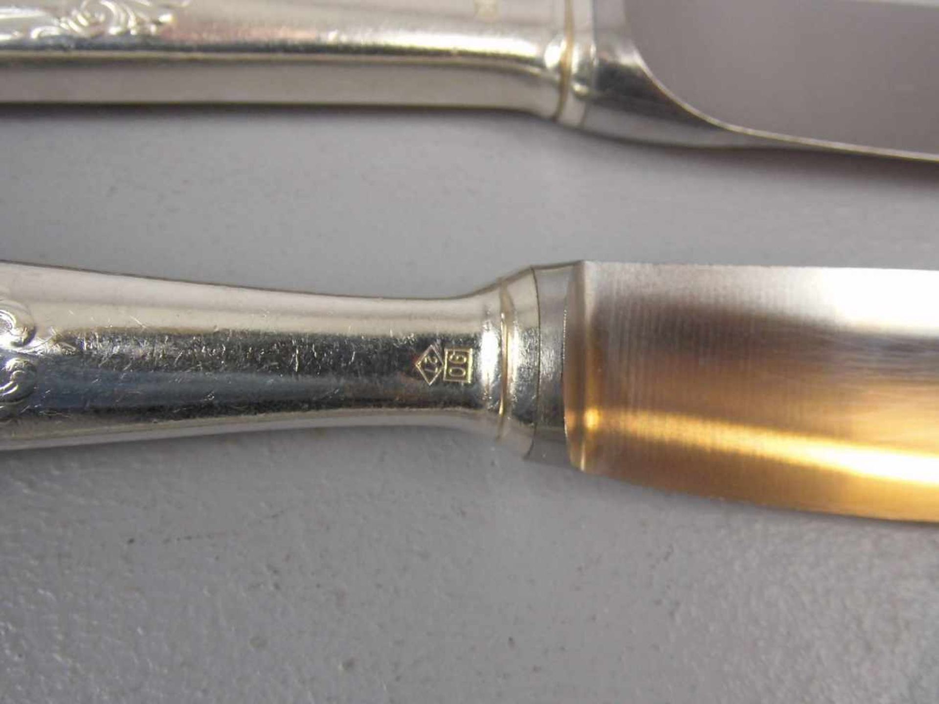 WMF - RESTBESTECK / cutlery, versilbert / 90er Auflage, WMF - Württembergische Metallwarenfabrik / - Image 5 of 5