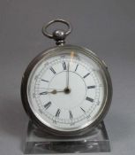 ENGLISCHE - SCHLÜSSELTASCHENUHR/ KAPITÄNSUHR / Beobachtungsuhr / Deckwatch / open face pocket watch,