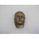 KRAUTWALD, JOSEPH (Borkenstadt / Oberschlesien 1914-2003 Rheine), Skulptur: "Kopf", Bronze mit