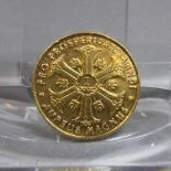 GOLDMÜNZE AUREUS MAGNUS - 1 Ducat / Dukat - Marathonia (1960), 3,45 Gramm, 980er Gold, 3te