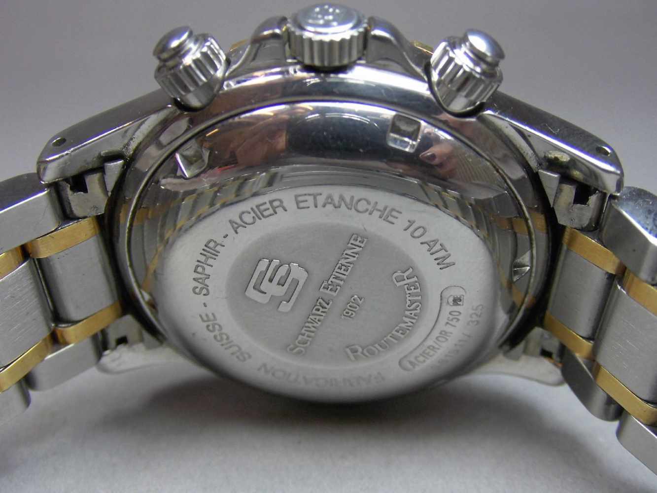 ARMBANDUHR / CHRONOGRAPH - SCHWARZ ETIENNE / wristwatch, Schweiz, Automatik Uhr, Manufaktur - Image 5 of 14