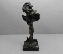 MASIER, CLEMENT A. (ca. 1847-1932), Skulptur / sculpture: "Die Tänzerin Loïe Fuller beim