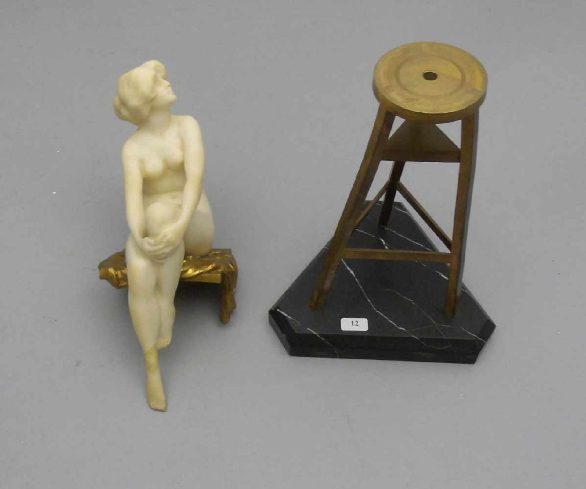 MARCUSE, RUDOLF (gelegentlich auch Markuse; Berlin 1878- ca. 1930), Skulptur: "Das Modell - - Bild 7 aus 7
