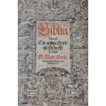 RENAISSANCE BIBEL / LUTHERBIBEL MIT STICHEN VON VIRGIL (auch Virgilus) SOLIS d. Ä. (Nürnberg 1514-