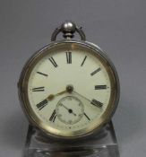 ENGLISCHE - SCHLÜSSELTASCHENUHR / TASCHENUHR / open face pocket watch, Consular Case. Birmingham /