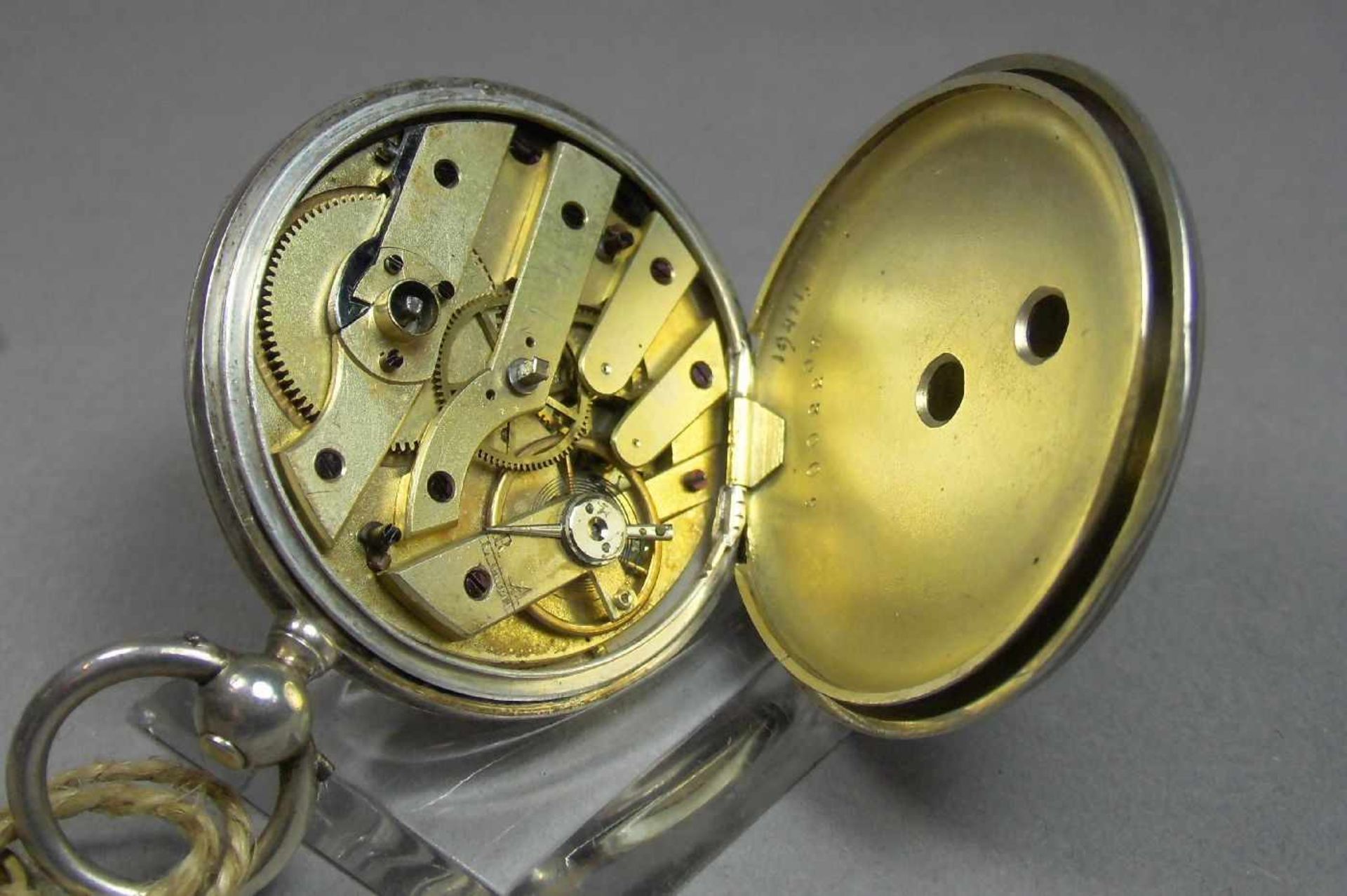KONVOLUT TASCHENUHREN / pocket watches, insgesamt 6 Uhren mit Silbergehäuse, alle Uhren mit - Image 15 of 22