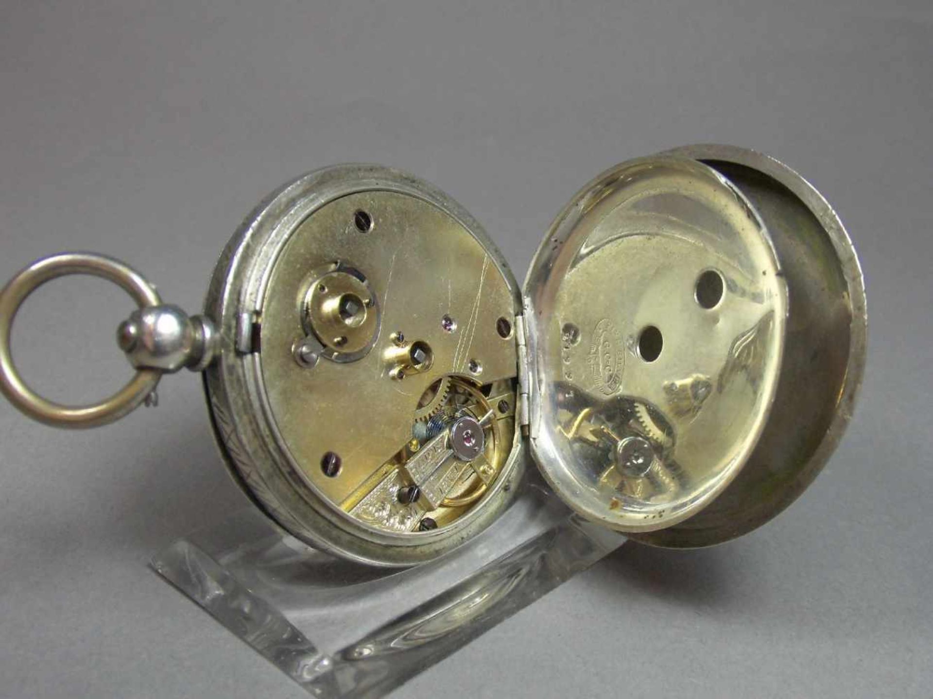 KONVOLUT TASCHENUHREN / pocket watches, insgesamt 6 Uhren mit Silbergehäuse, alle Uhren mit - Image 12 of 22