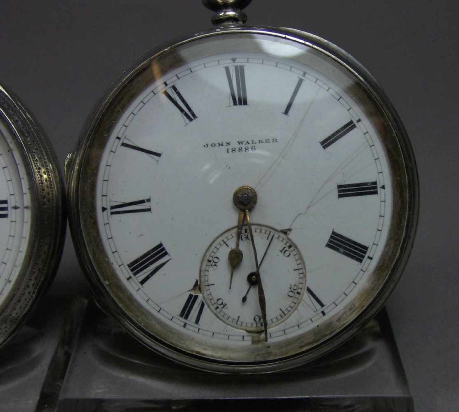KONVOLUT TASCHENUHREN / pocket watches, insgesamt 6 Uhren mit Silbergehäuse, alle Uhren mit - Image 5 of 22