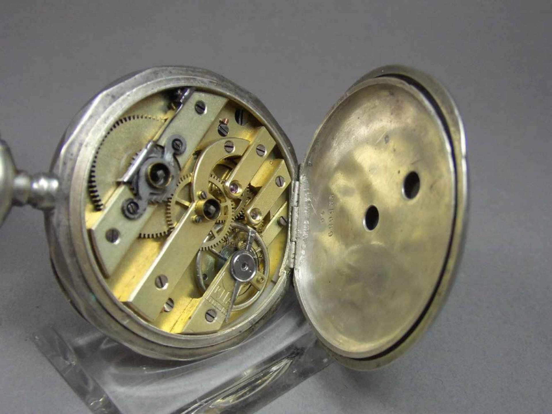 KONVOLUT TASCHENUHREN / pocket watches, insgesamt 6 Uhren mit Silbergehäuse, alle Uhren mit - Image 22 of 22
