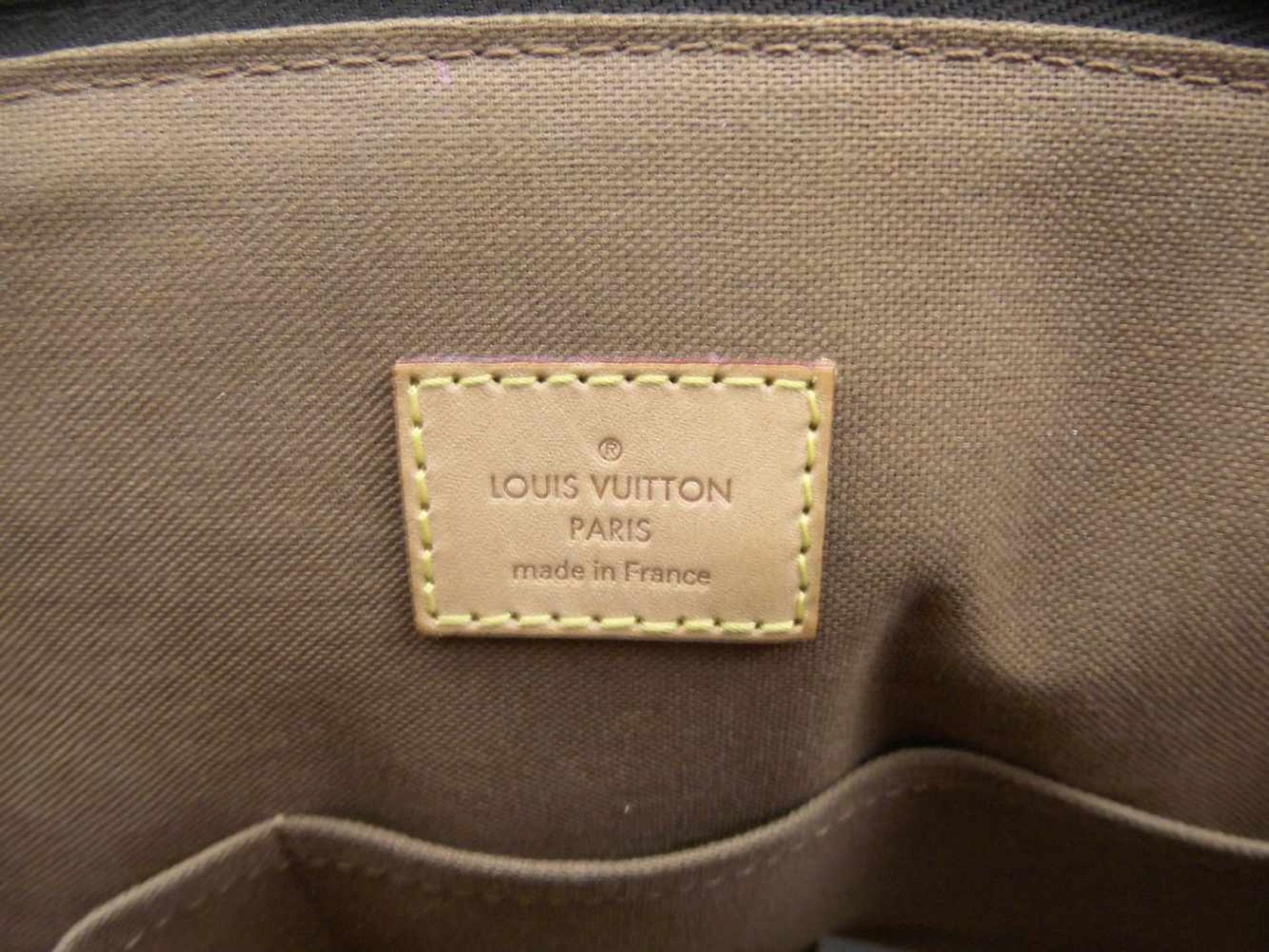 LOUIS VUITTON HANDTASCHE "MONOGRAM", Manufaktur Louis Vuitton Malletier S. A., gegründet 1854 in - Bild 5 aus 5