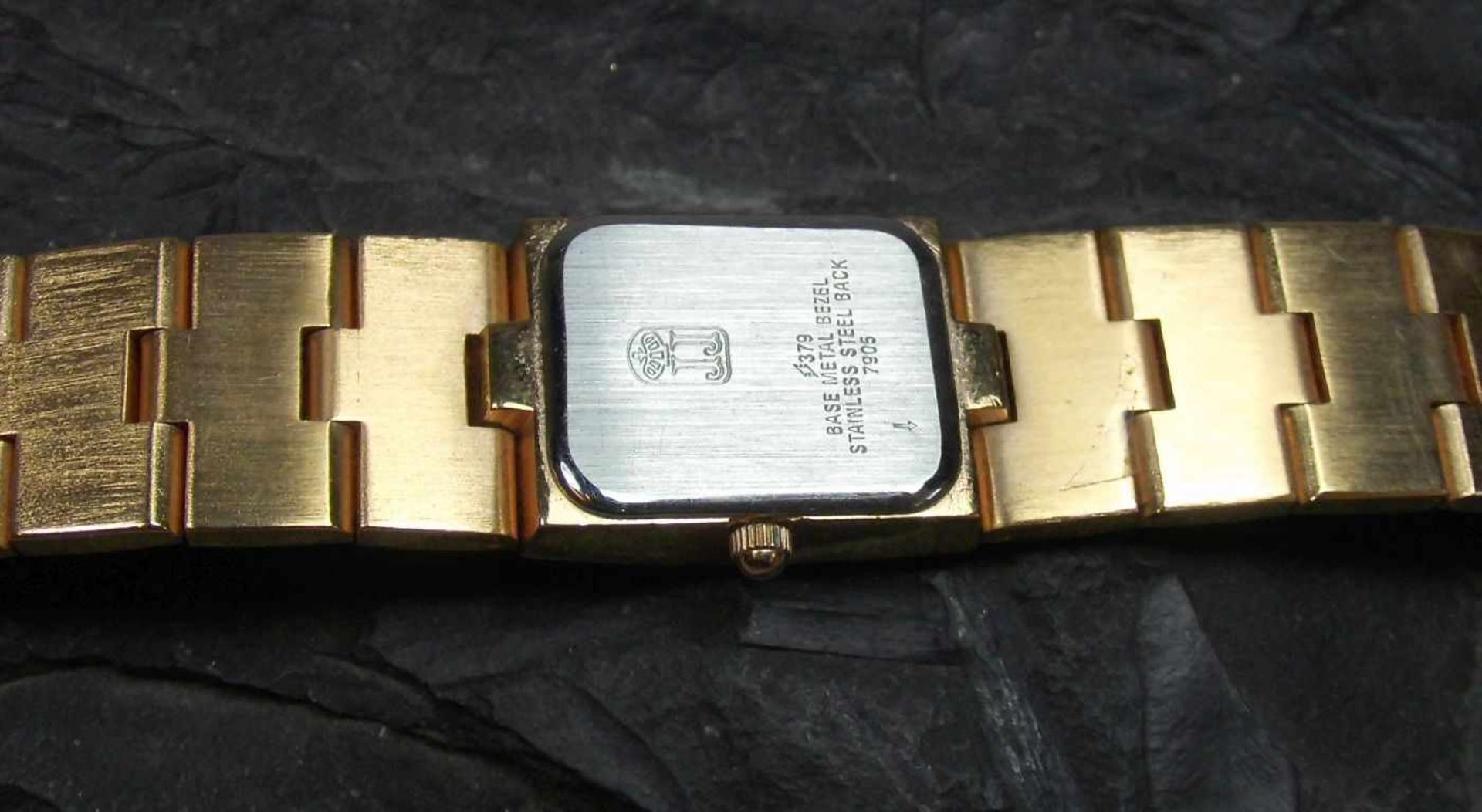 JULES JÜRGENSEN - DAMENUHR / wristwatch, rosévergoldet, Quarzwerk (neue Batterie erforderlich); - Image 6 of 6