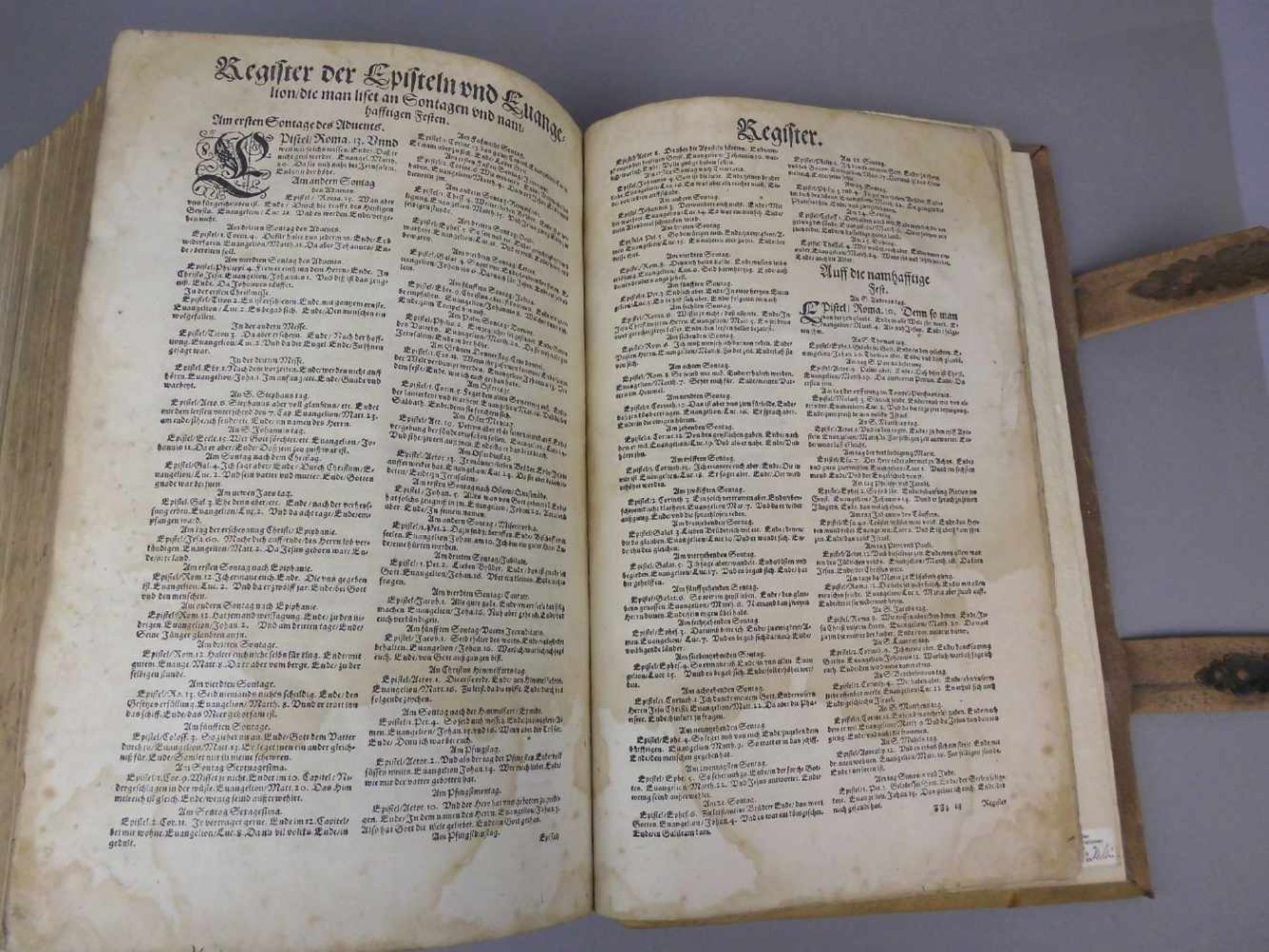 RENAISSANCE BIBEL / LUTHERBIBEL MIT STICHEN VON VIRGIL (auch Virgilus) SOLIS d. Ä. (Nürnberg 1514- - Image 15 of 25