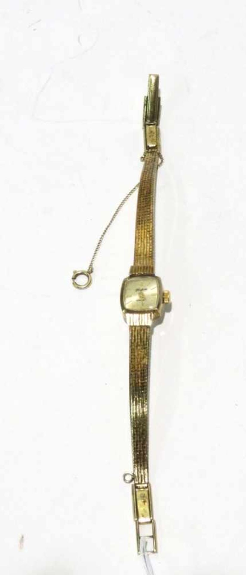 Glashütter Damenuhr 585 Gold eine Damenuhr aus dem Hause Glashütte mit mechanischem Werk Kal. 09-20,