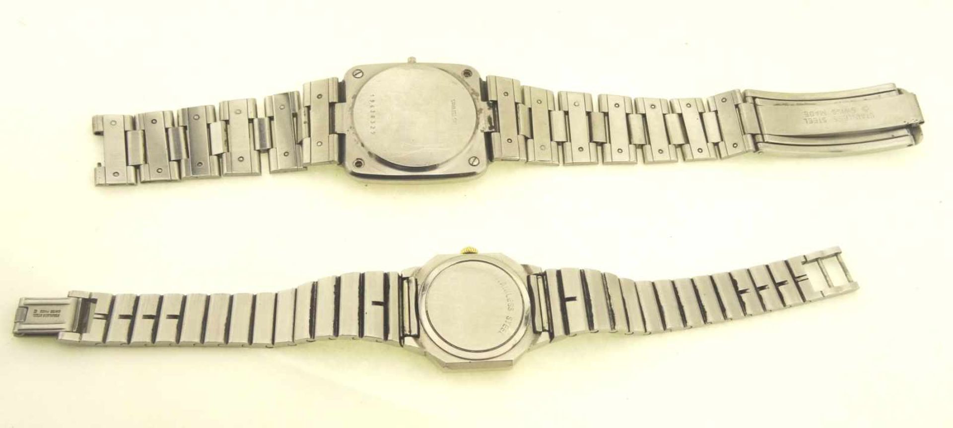 Konvolut Uhren Longines hierbei handelt es sich um 1 Damenquarzuhr Mod. 19480932 in bicolor, Länge - Bild 4 aus 5