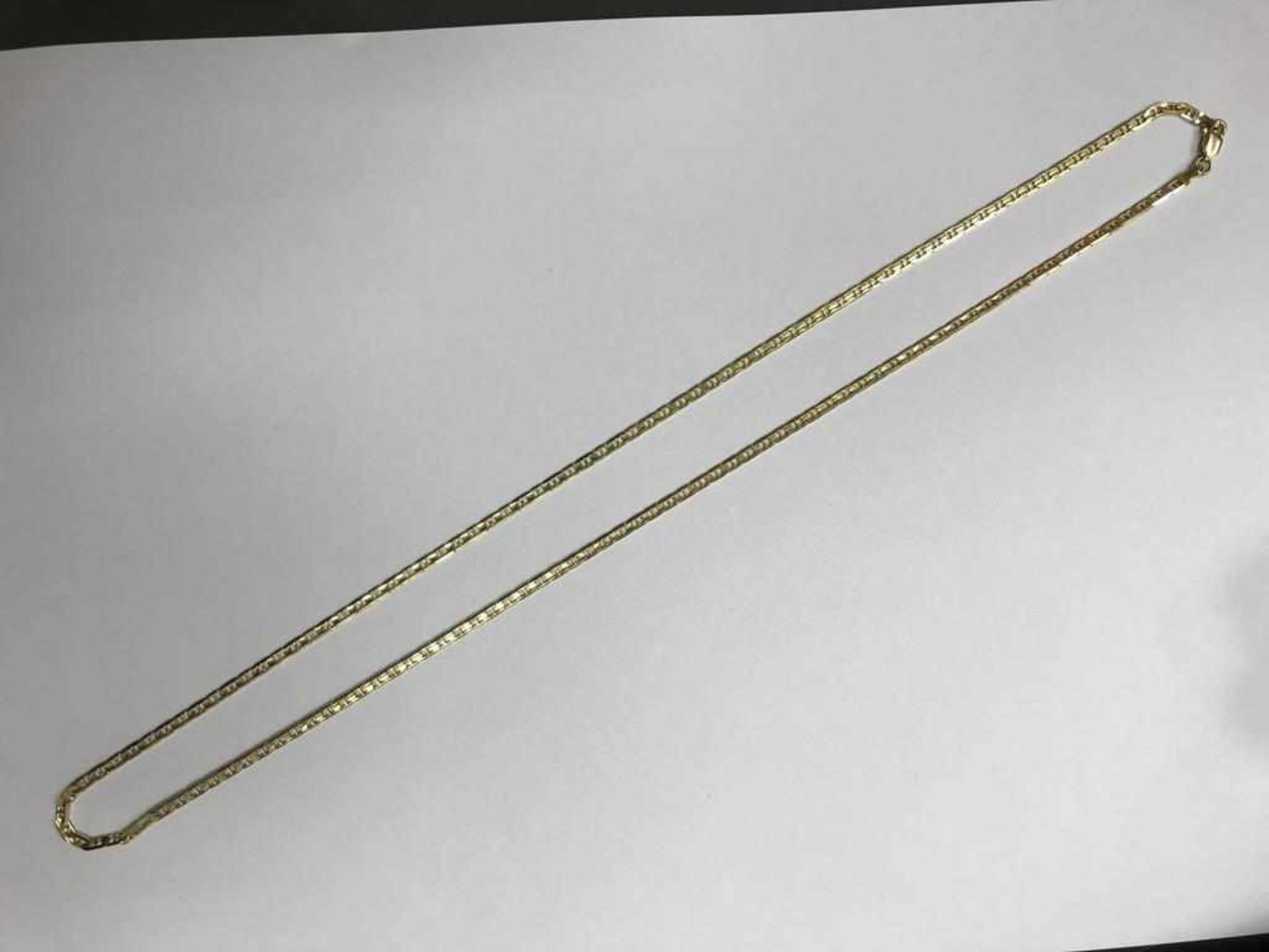 Goldkette585 Gold, Maße: Länge 61 cm, Gewicht: 9,5 g, Zustand: gut