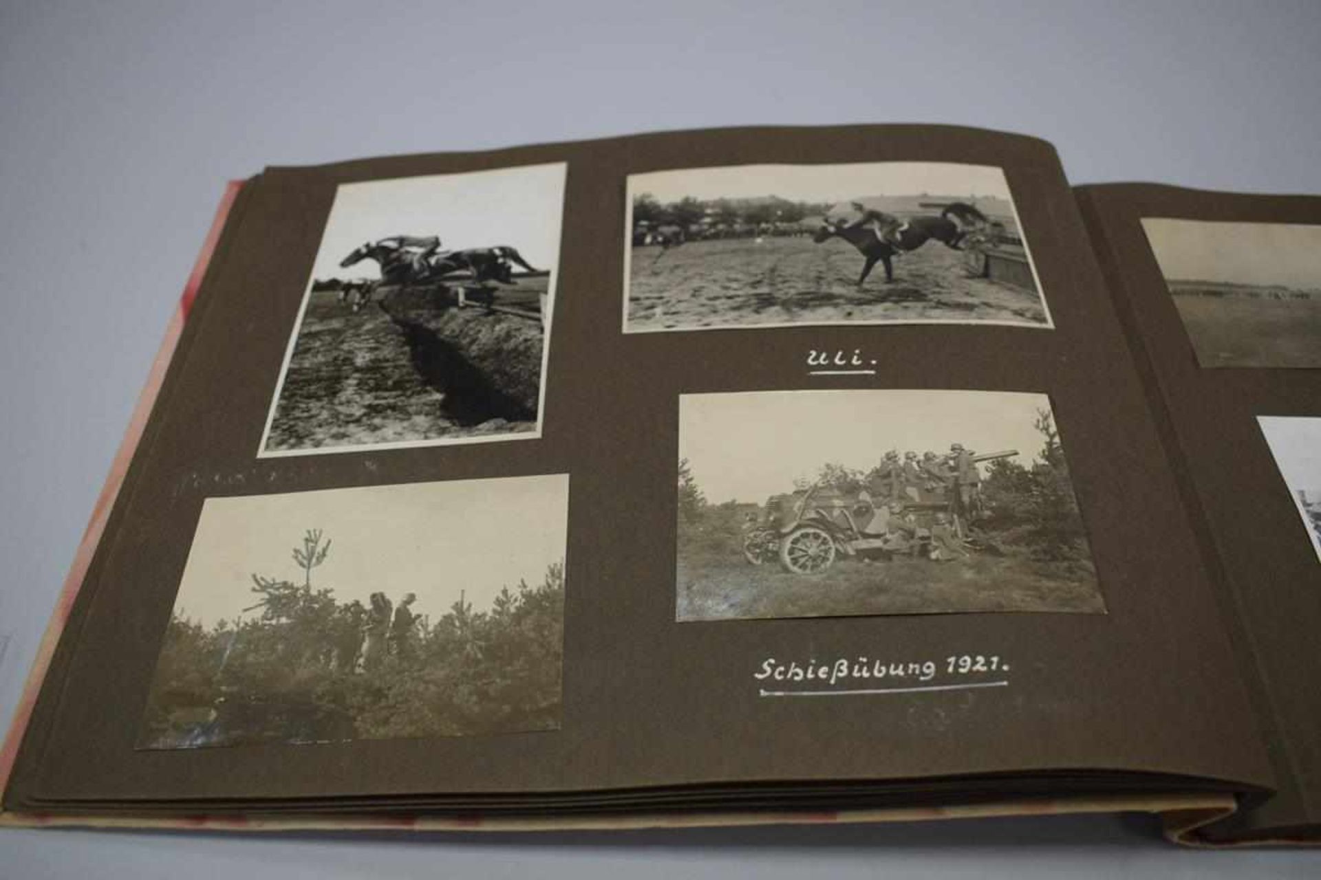 Nachlass: General Alfred Haubold, Fotoalbum Haubold in jungen Jahren Hochzeit, Hindenburg 286 - Bild 18 aus 27