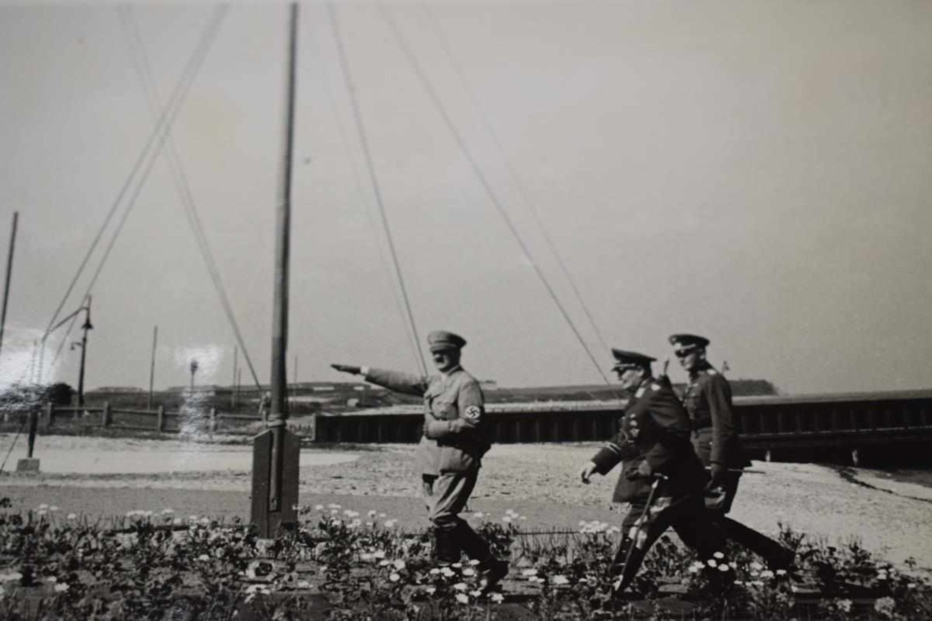 Nachlass: General Alfred Haubold, Fotoalbum 2. Weltkrieg u.a. Adolf Hitler, Mussolini etc. 292 - Bild 8 aus 25