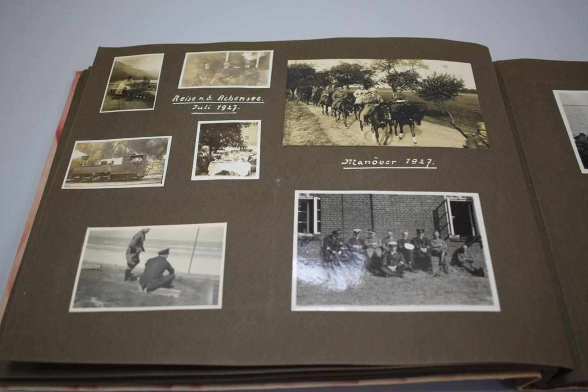 Nachlass: General Alfred Haubold, Fotoalbum Haubold in jungen Jahren Hochzeit, Hindenburg 286 - Bild 23 aus 27