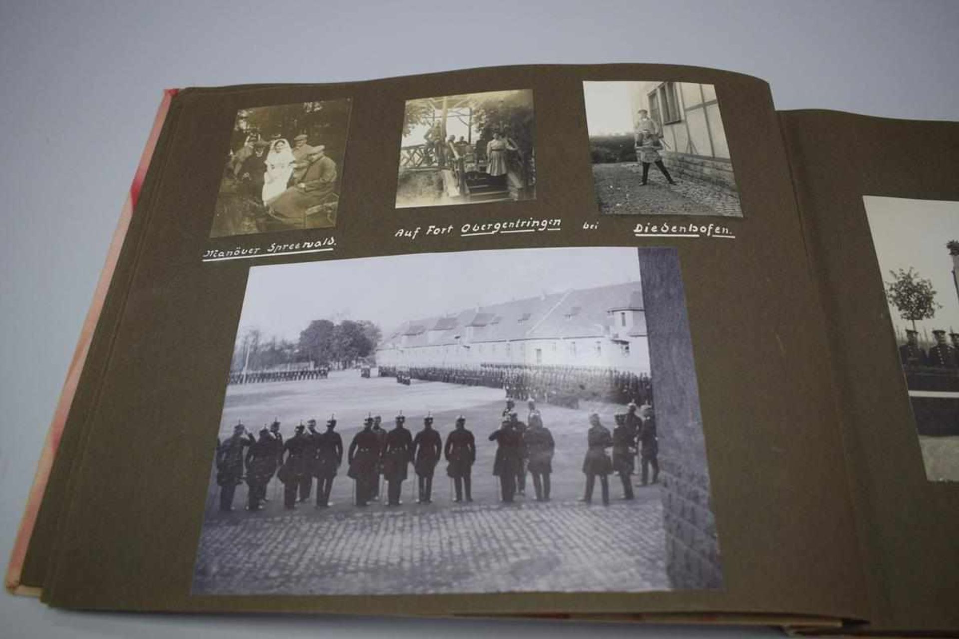 Nachlass: General Alfred Haubold, Fotoalbum Haubold in jungen Jahren Hochzeit, Hindenburg 286 - Bild 10 aus 27