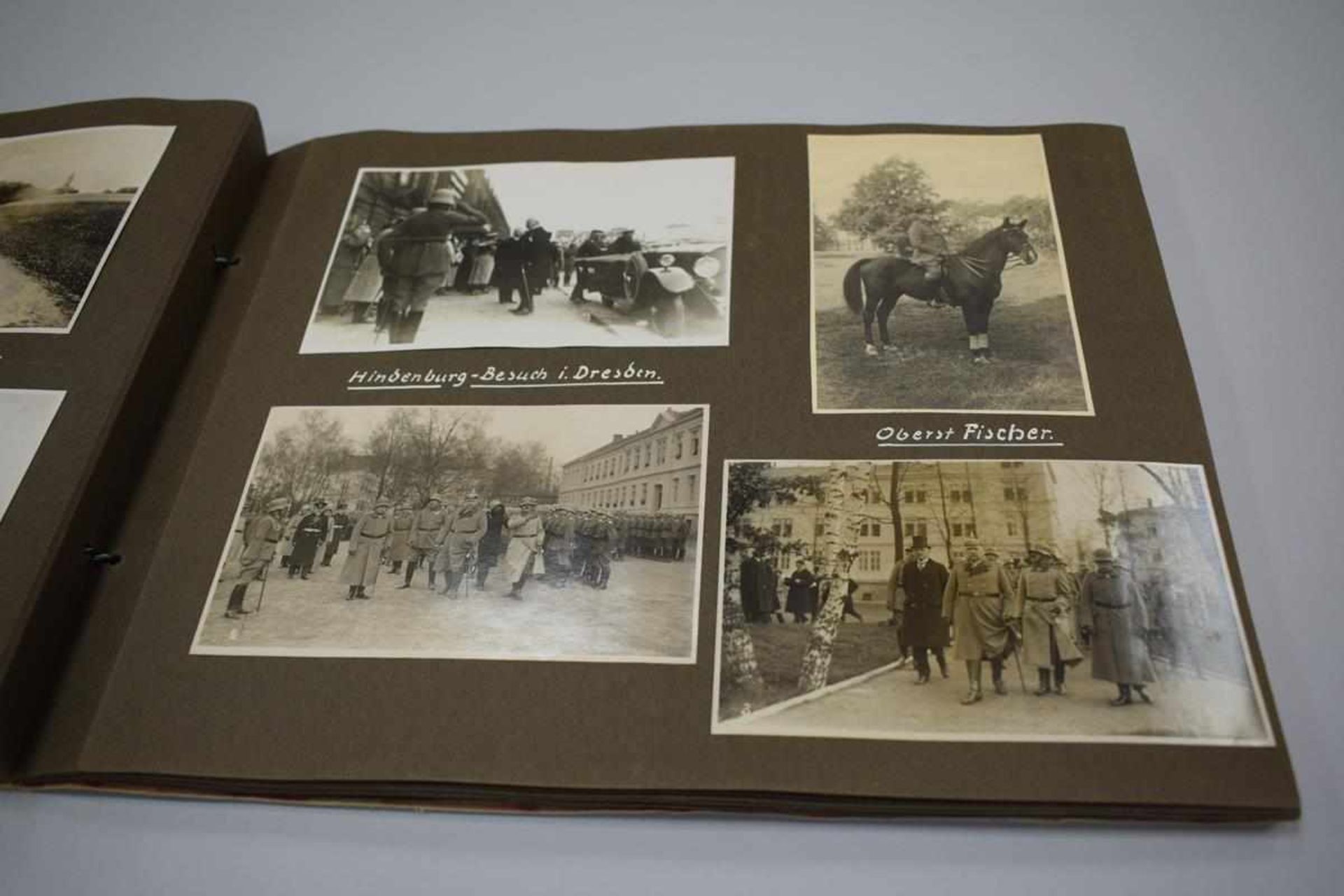 Nachlass: General Alfred Haubold, Fotoalbum Haubold in jungen Jahren Hochzeit, Hindenburg 286 - Bild 21 aus 27