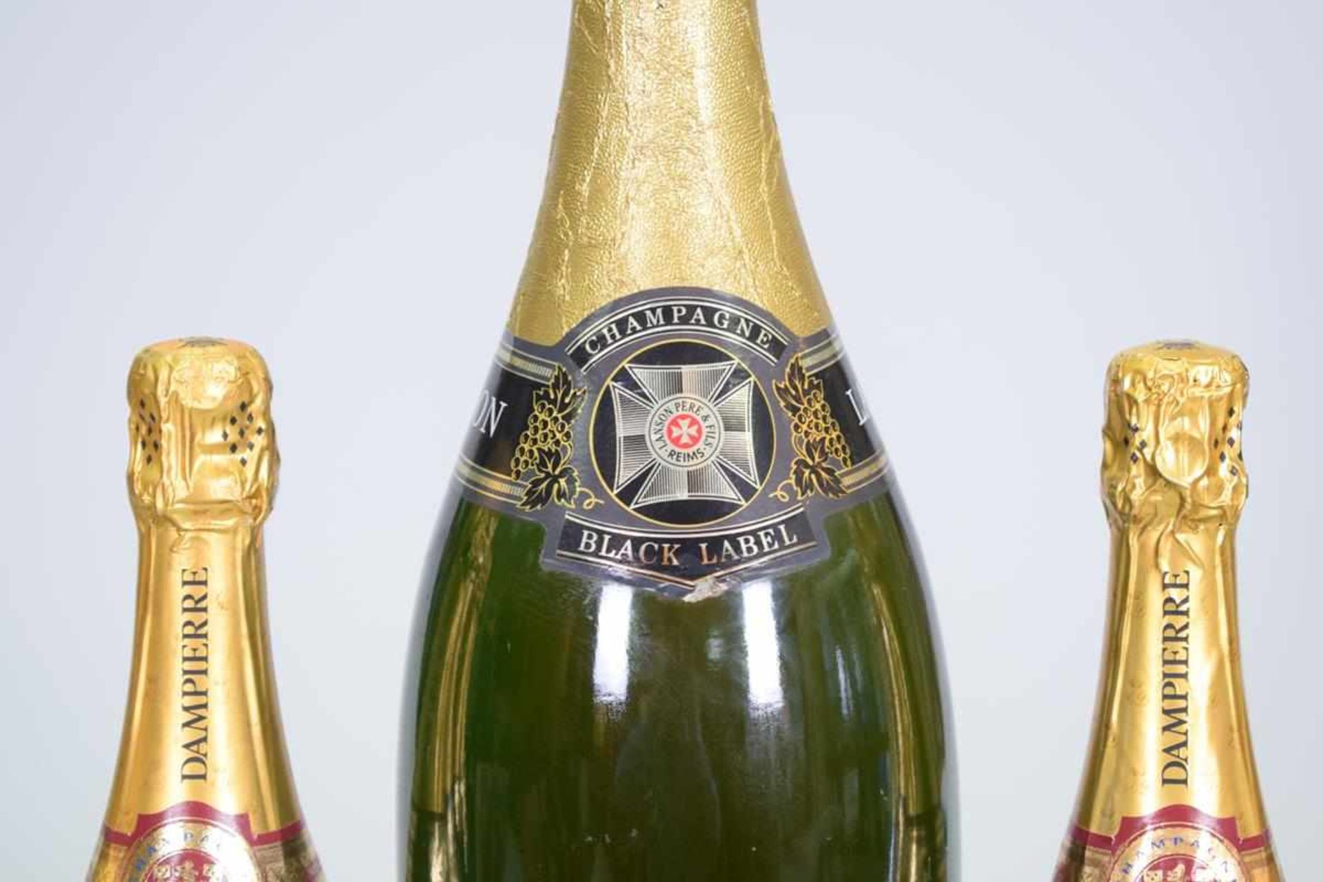 Konvolut Champagner 5 Flaschen Dampierre, Lanson, Crémant de Limoux1) 3 Flaschen Cuvée de - Bild 5 aus 5