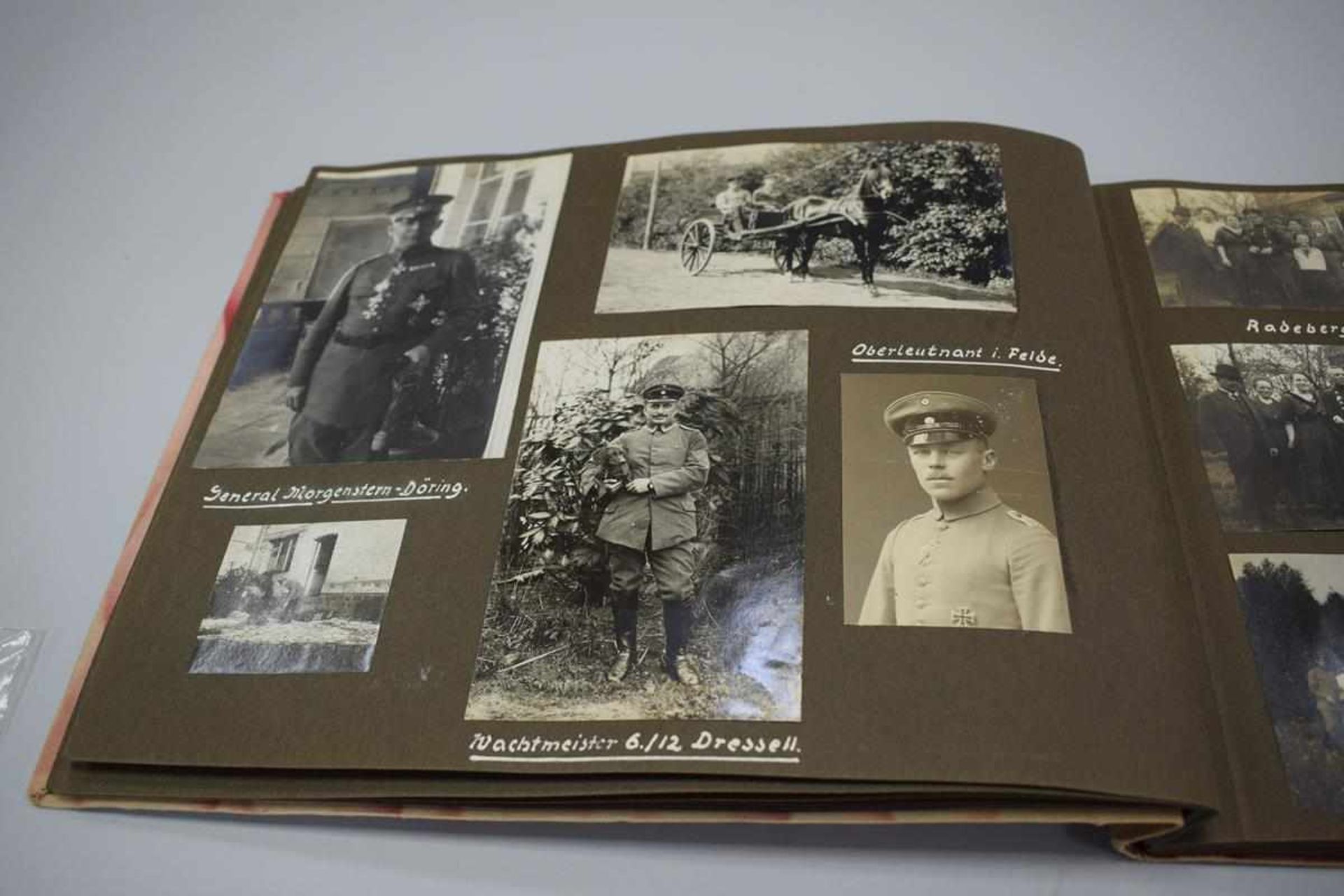 Nachlass: General Alfred Haubold, Fotoalbum Haubold in jungen Jahren Hochzeit, Hindenburg 286 - Bild 14 aus 27