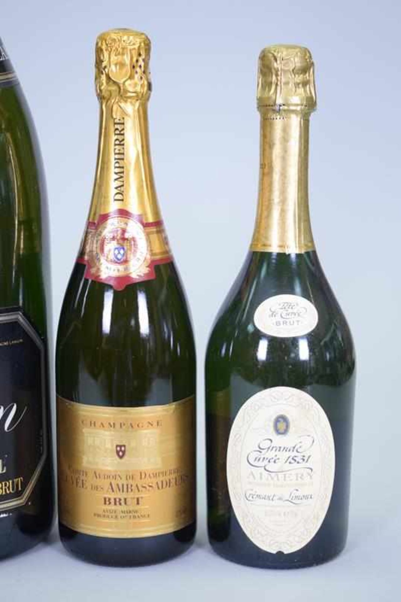 Konvolut Champagner 5 Flaschen Dampierre, Lanson, Crémant de Limoux1) 3 Flaschen Cuvée de - Bild 3 aus 5