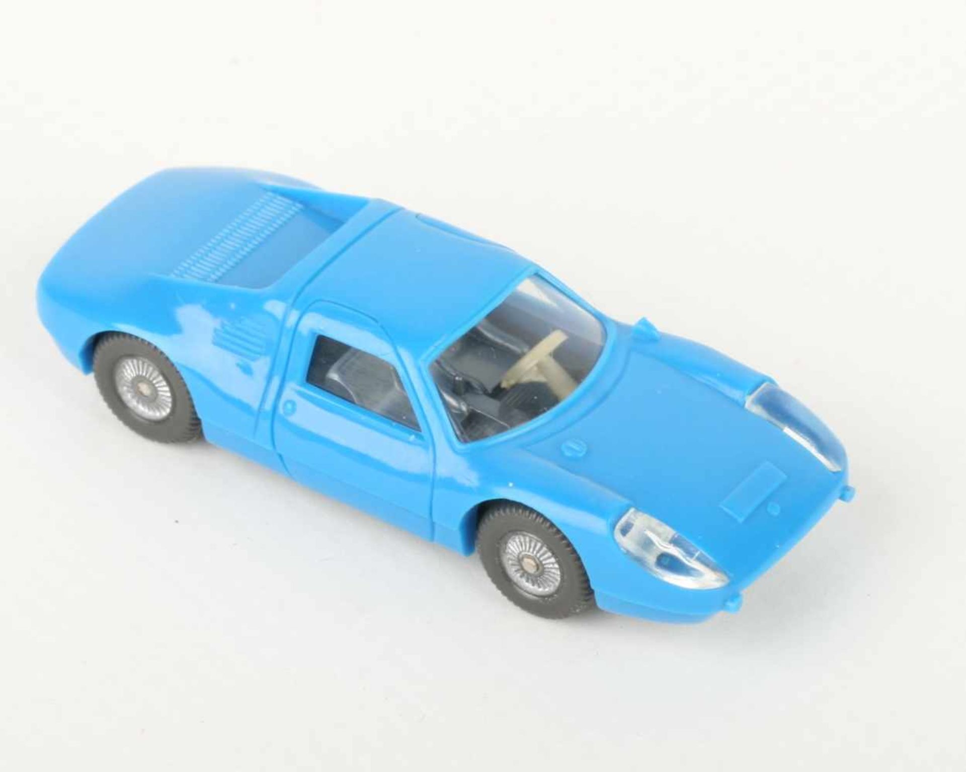 Wiking Porsche Carrera himmelblau 163/2c, neuwertig