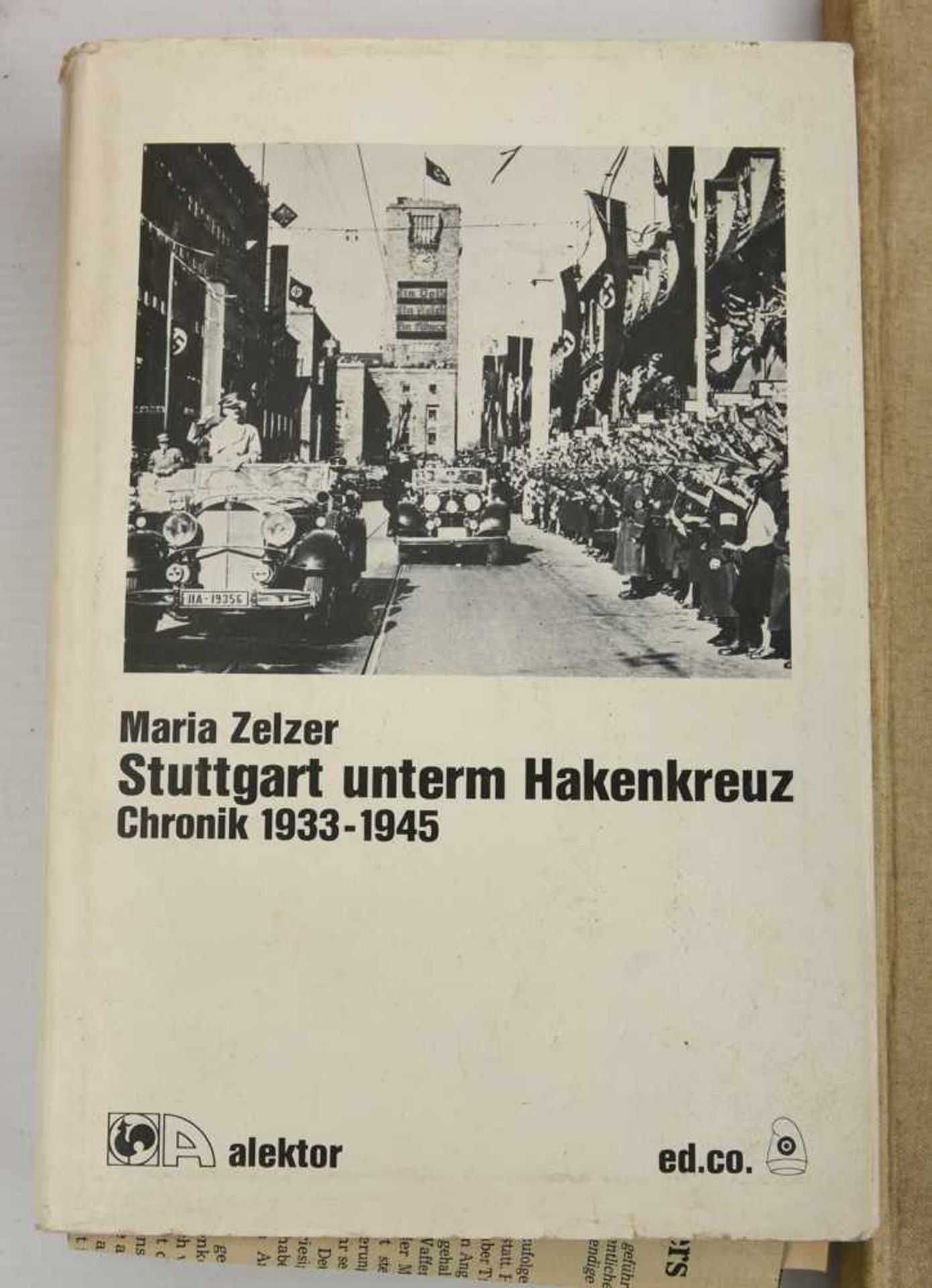 BÜCHER-KONVOLUT "STUTTGART", diverse Sachbücher/Monografien, Deutsches Reich/BRD 1889- 1984 Konvolut - Image 5 of 10