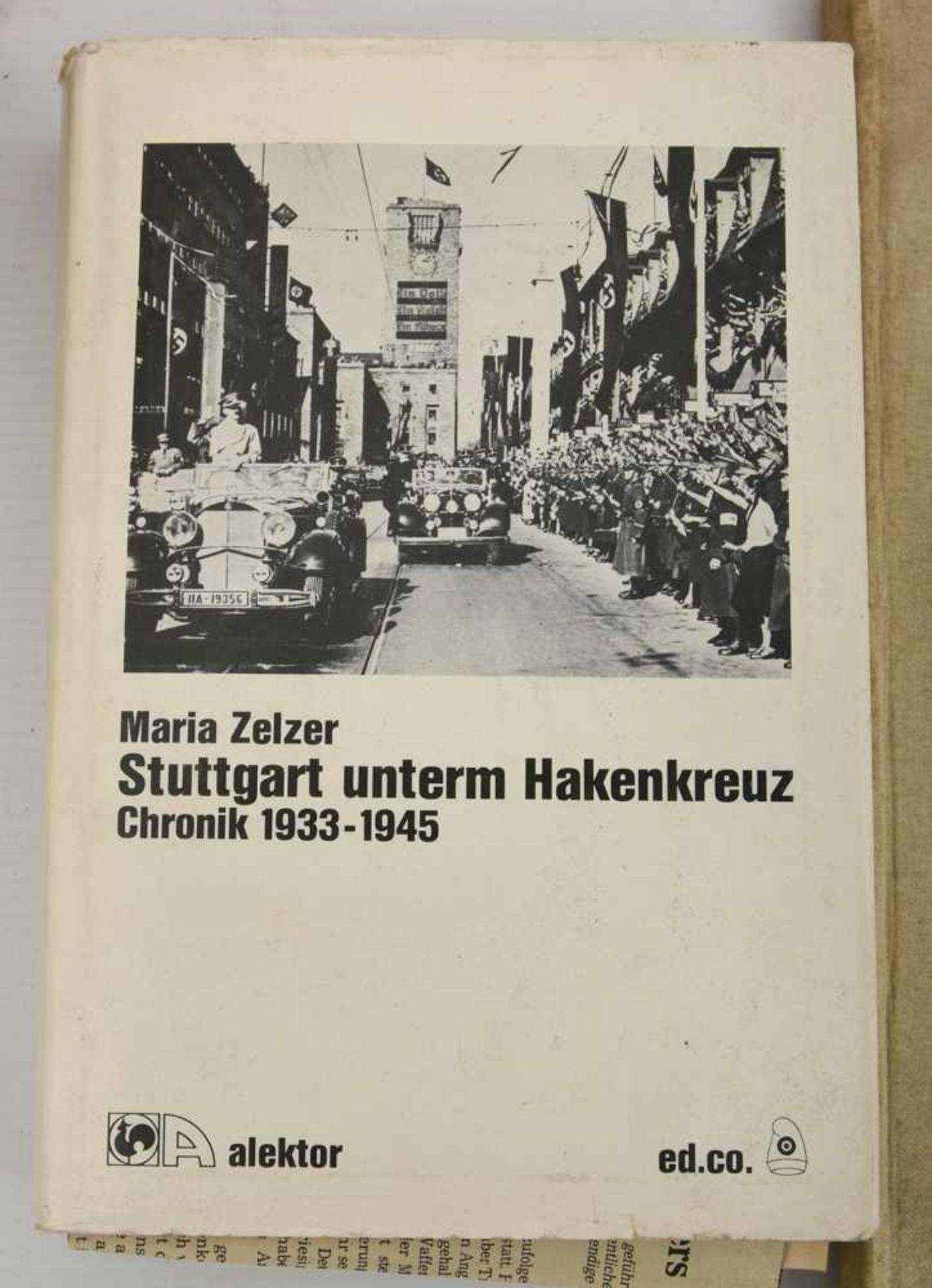 BÜCHER-KONVOLUT "STUTTGART", diverse Sachbücher/Monografien, Deutsches Reich/BRD 1889- 1984 Konvolut - Bild 5 aus 10