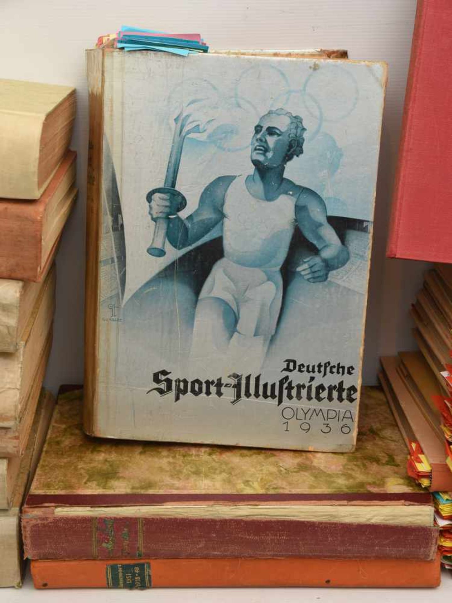 GROSSES KONVOLUT "DEUTSCHE SPORT-ILLUSTRIERTE", gebunden, Deutsches Reich/BRD 1930er-1960er-Jahre - Bild 4 aus 6