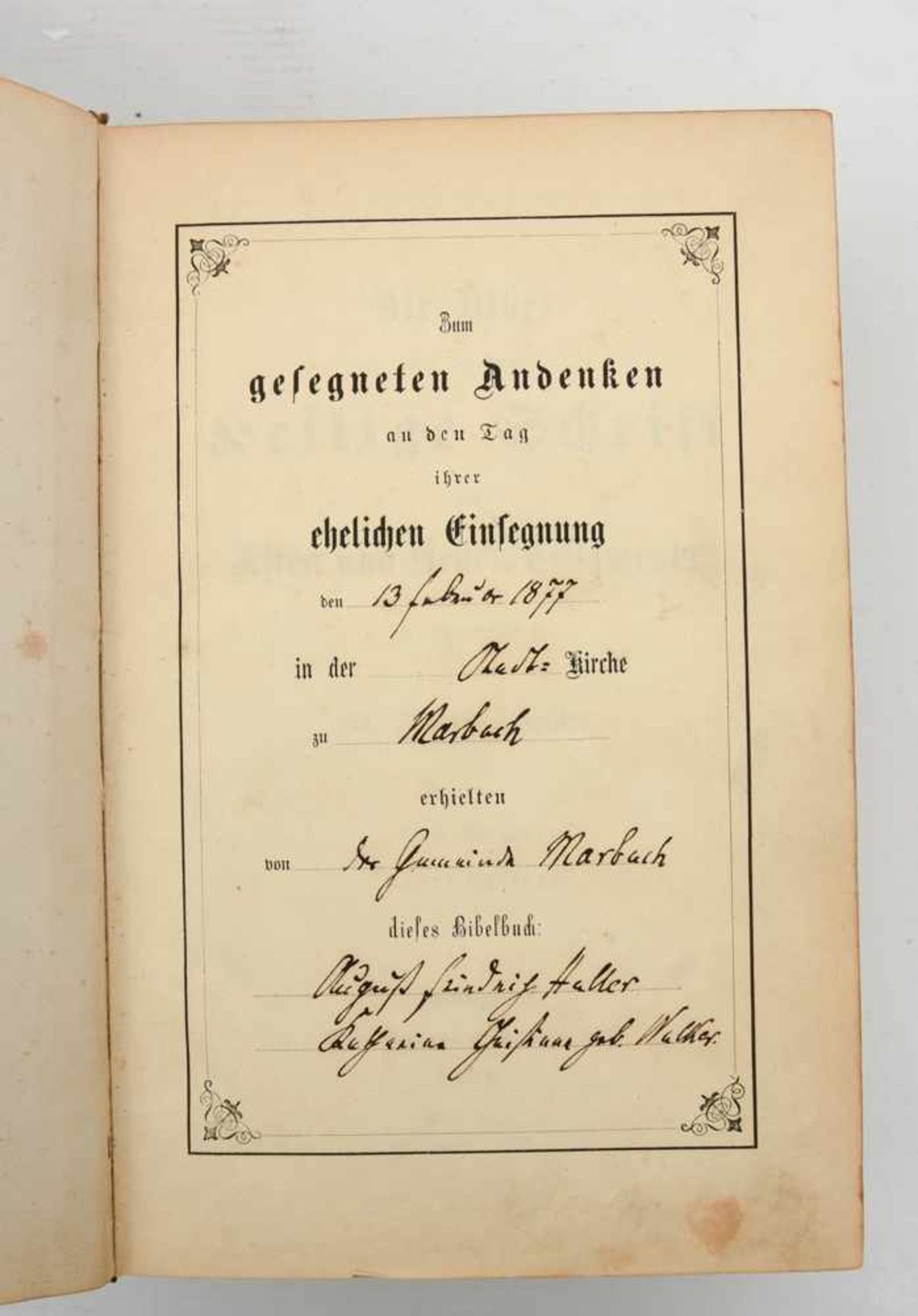 BIBEL UND BIBEL-ILLUSTRATIONEN, gebundene Ausgaben, Britisches Königreich 1840/ Deutsches Reich 1877 - Image 4 of 8