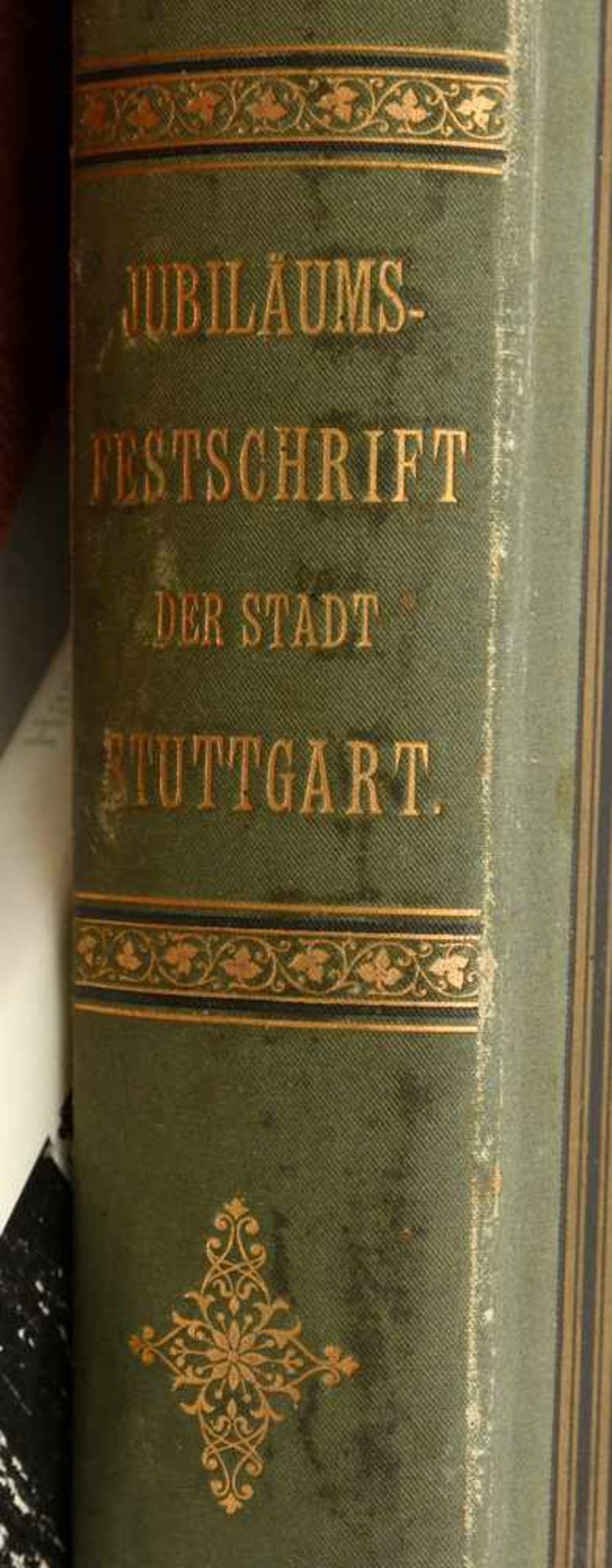 BÜCHER-KONVOLUT "STUTTGART", diverse Sachbücher/Monografien, Deutsches Reich/BRD 1889- 1984 Konvolut - Image 10 of 10