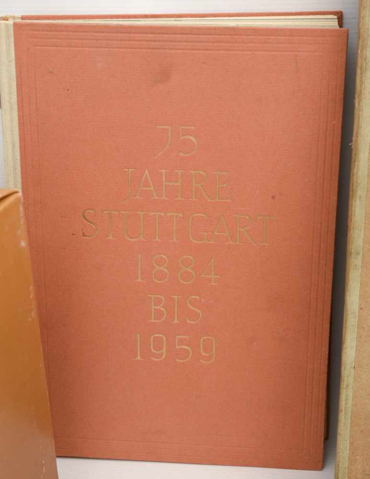 BÜCHER-KONVOLUT "STUTTGART", diverse Sachbücher/Monografien, Deutsches Reich/BRD 1889- 1984 Konvolut - Bild 7 aus 10