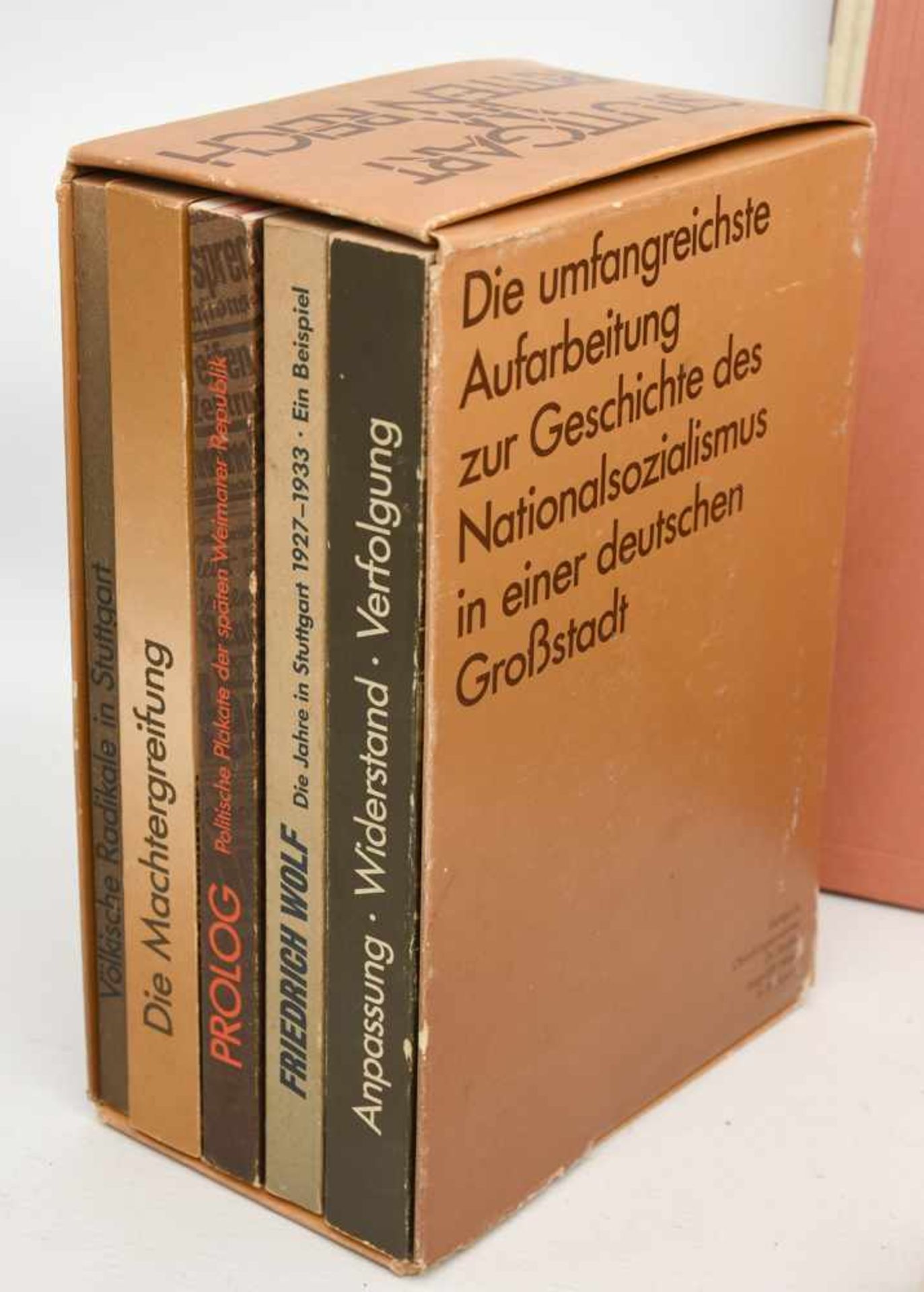 BÜCHER-KONVOLUT "STUTTGART", diverse Sachbücher/Monografien, Deutsches Reich/BRD 1889- 1984 Konvolut - Image 6 of 10