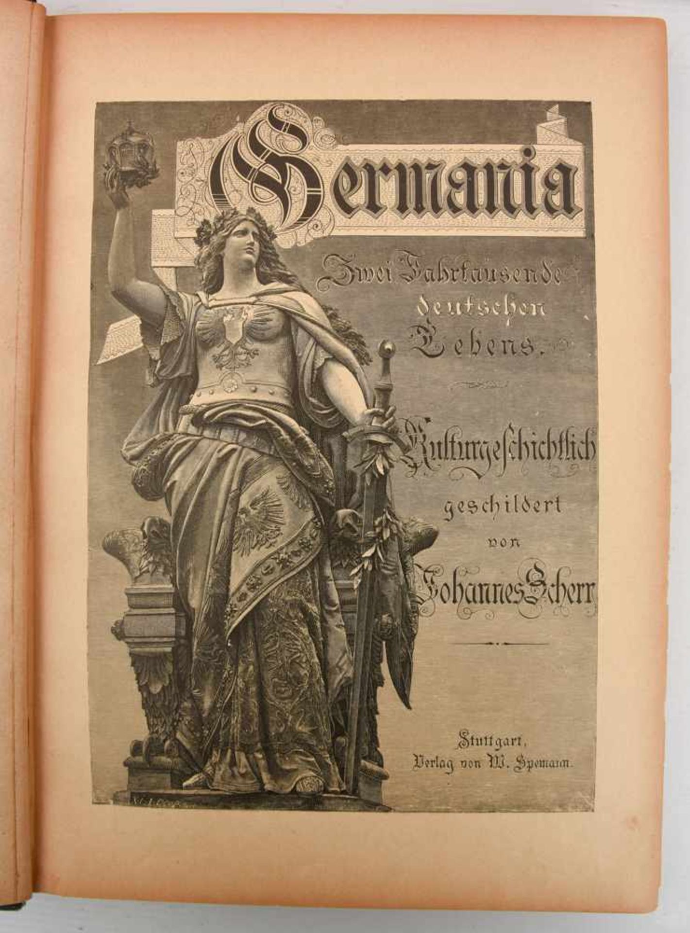 BÜCHER-KONVOLUT "KULTUR", Deutsches Reich 1862-/1978 Konvolut aus: "Stein und Perthes, der - Bild 4 aus 6