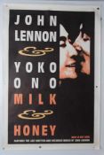THE BEATLES- POSTER 4: JOHN LENNON & YOKO ONO,"Milk and Honey" Giant & "Memorial", USA/UK 1971-