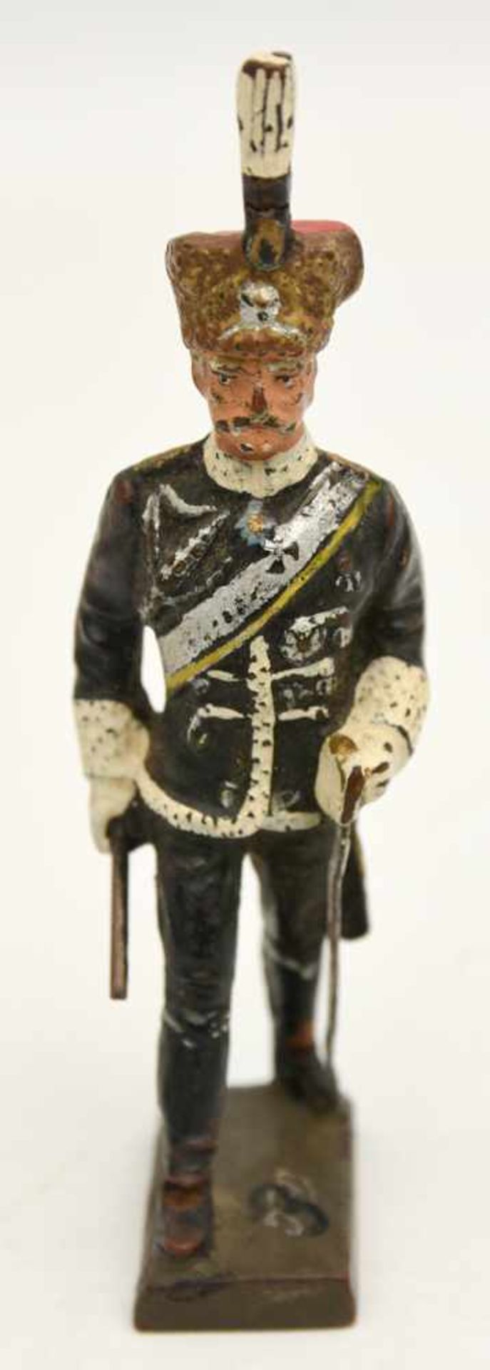 "AUGUST VON MACKENSEN", bemalte Lineol-Figur, Drittes Reich um 1936 Lineol-Figur des preussischen