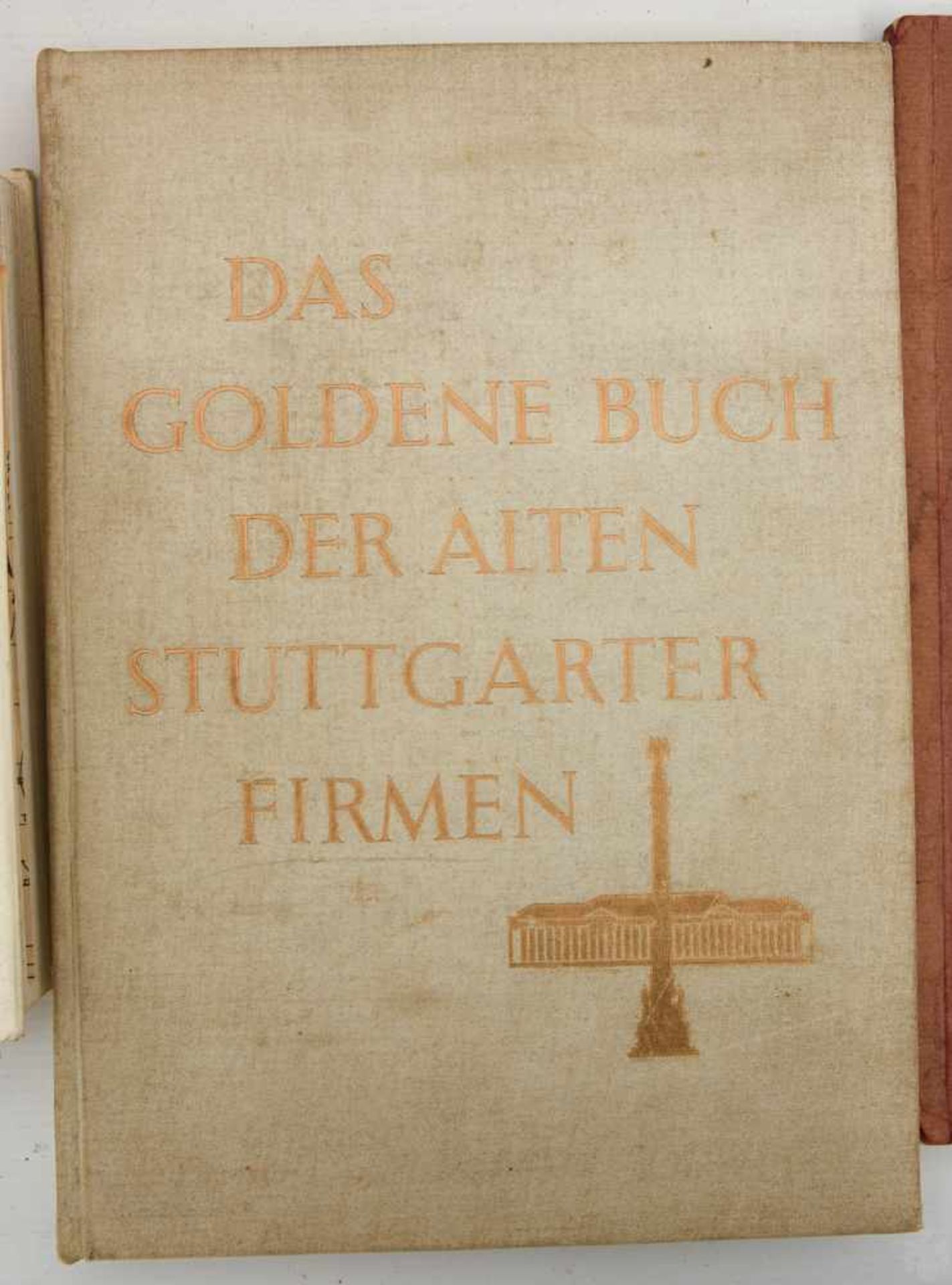 BÜCHER-KONVOLUT "STUTTGART", diverse Sachbücher/Monografien, Deutsches Reich/BRD 1889- 1984 Konvolut - Bild 4 aus 10
